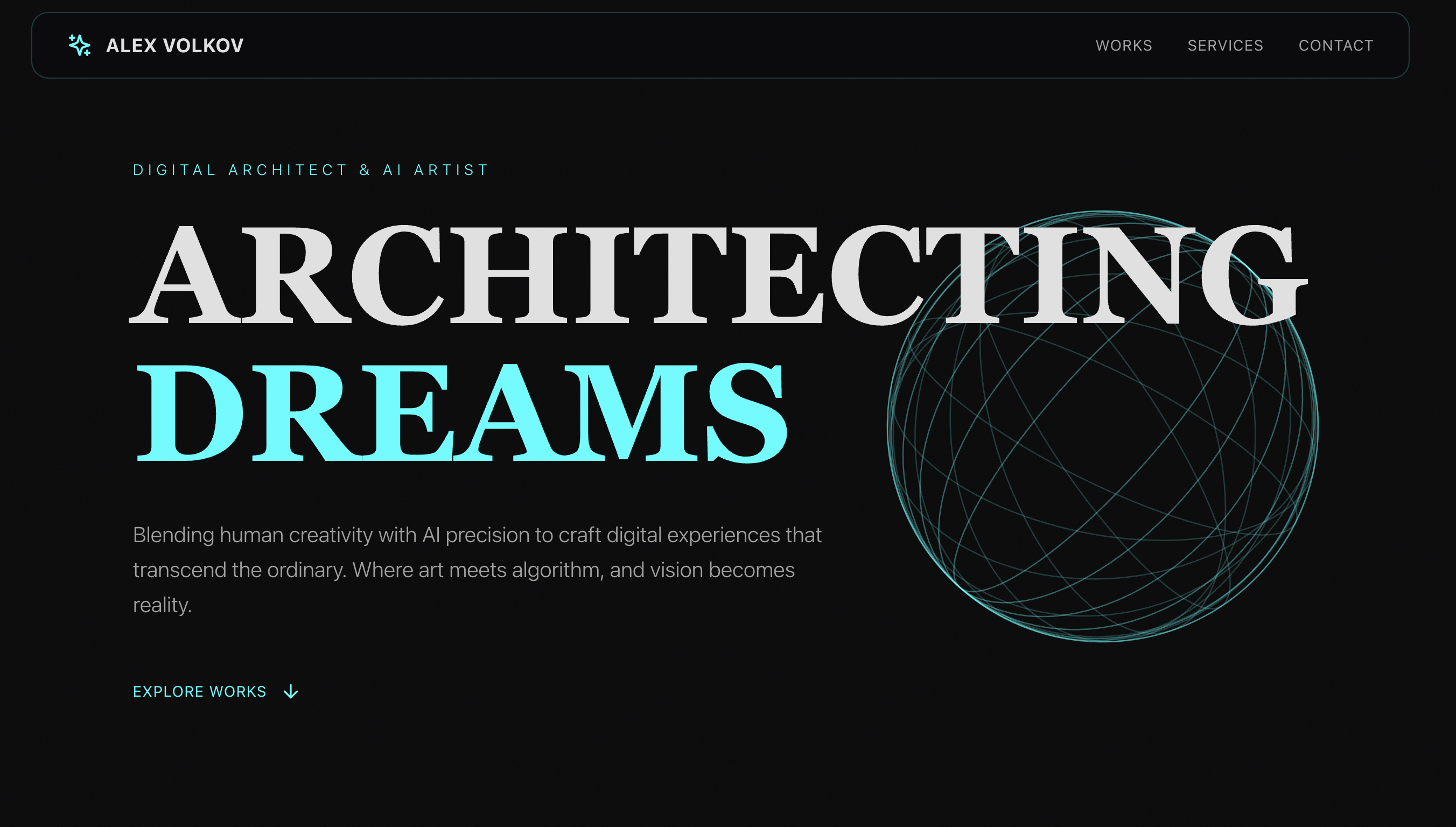 Alex Volkov — Digital Architect & AI Artist